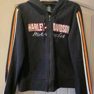 Harley Davidson full zip hoodie size X-Large Womens